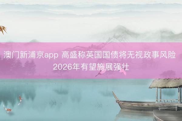 澳門新浦京app 高盛稱英國國債將無視政事風(fēng)險 2026年有望施展強壯